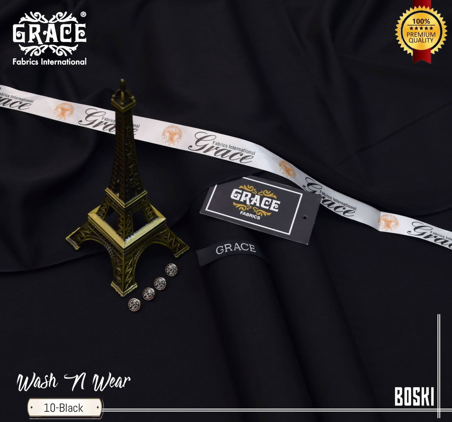 Grace Premium Boski Wash&Wear Unstitched