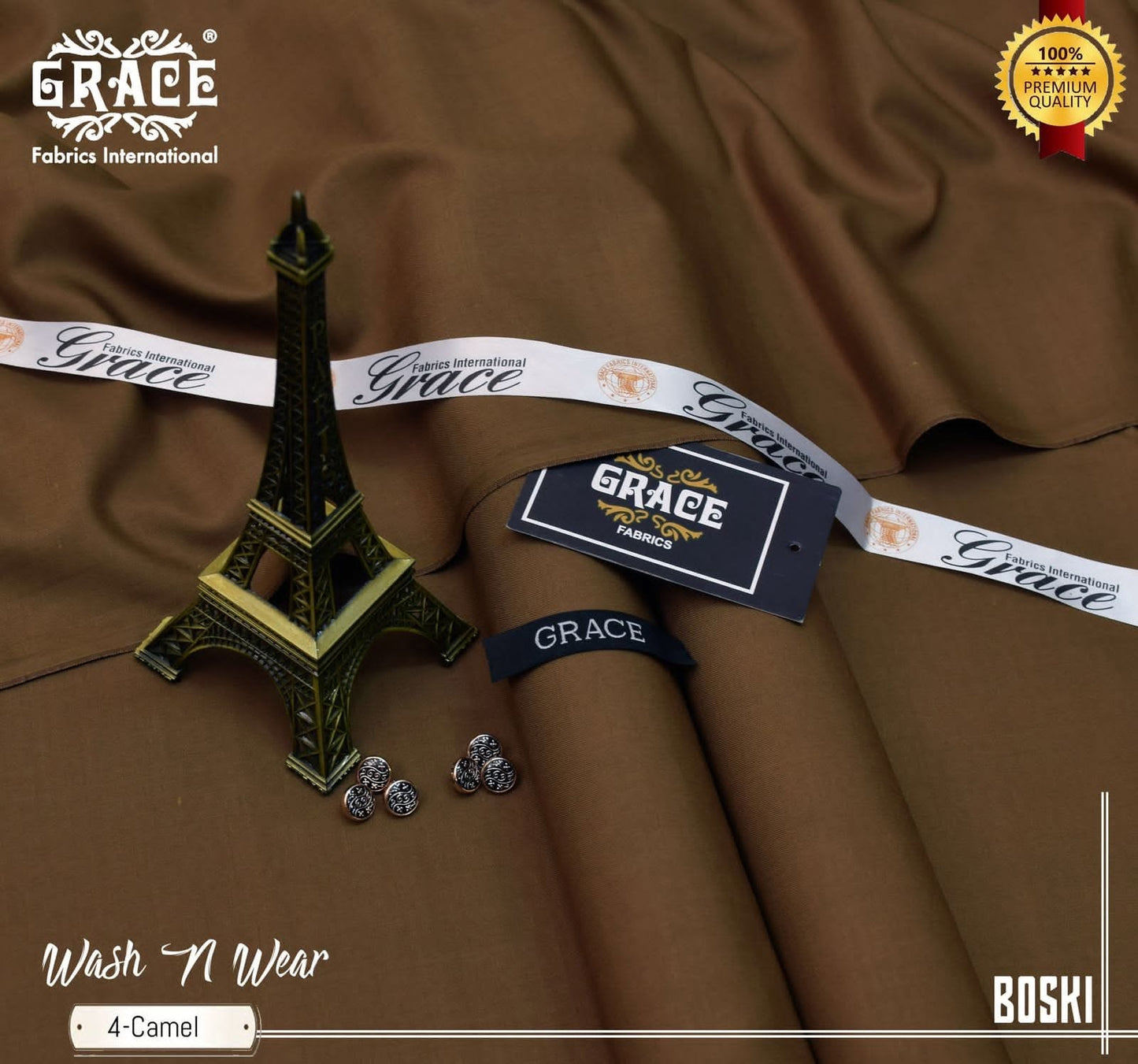 Grace Premium Boski Wash&Wear Unstitched