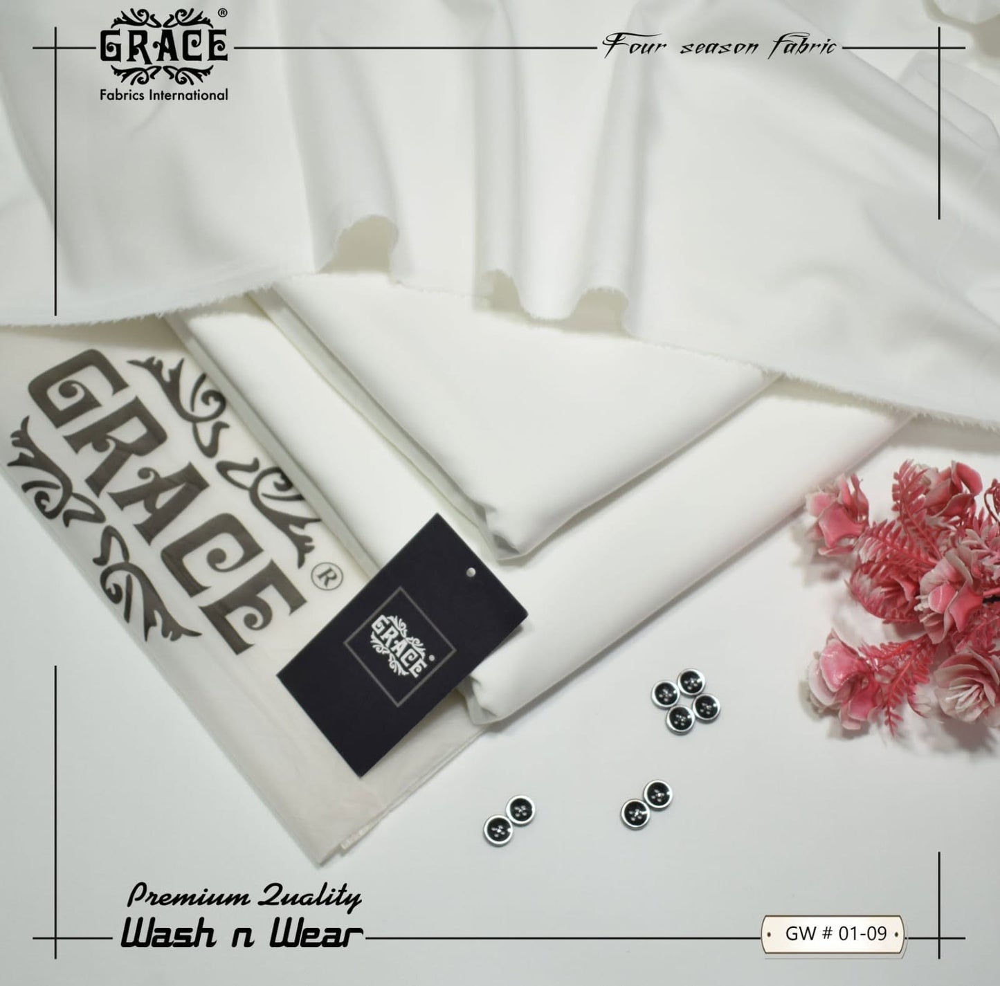 Grace Premium Boski Wash&Wear Unstitched
