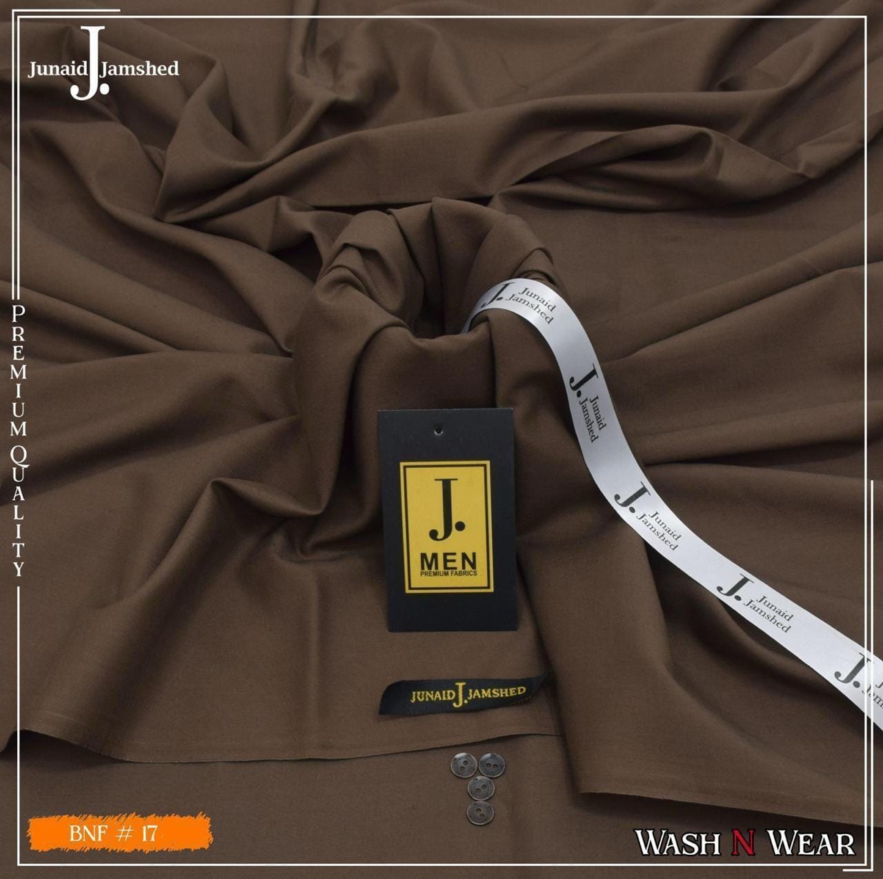 J. By Junaid Jamshed Boski Wash&Wear Unstitched Vol 16