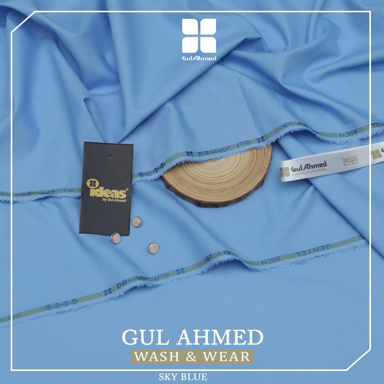Gul Ahmed Boski Wash&Wear Unstitched